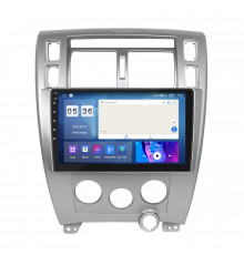 Штатная магнитола Lesko для Hyundai Tucson I 2004-2010 экран 10" 2/32Gb CarPlay 4G Wi-Fi GPS Prime