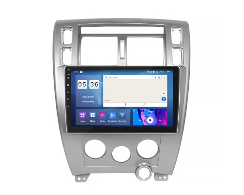 Штатная магнитола Lesko для Hyundai Tucson I 2004-2010 экран 10" 4/64Gb CarPlay 4G Wi-Fi GPS Prime