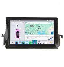 Штатная магнитола Lesko для Toyota Camry VIII (XV70) Рестайлинг 2020- экран 10" 4/64 QLED CarPlay 4G Wi-Fi GPS 360 Prime