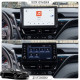 Штатная магнитола Lesko для Toyota Camry VIII (XV70) Рестайлинг 2020- экран 10" 4/64 QLED CarPlay 4G Wi-Fi GPS 360 Prime