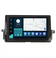 Штатная магнитола Lesko для Toyota Camry VIII (XV70) Рестайлинг 2020- экран 10" 4/64Gb 4G Wi-Fi GPS Top