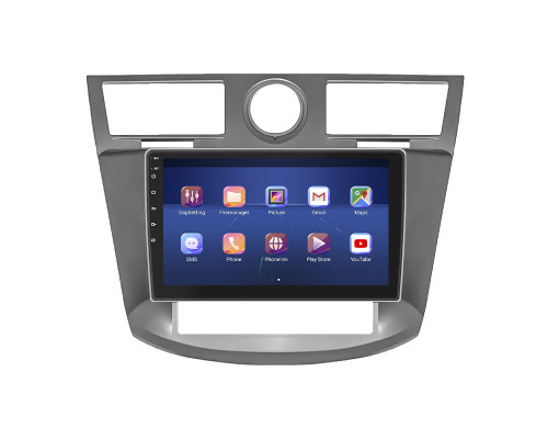 Штатная магнитола Lesko для Chrysler Sebring III 2006-2010 экран 9" 4/32Gb 4G Wi-Fi GPS Top
