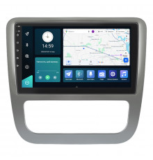 Штатная магнитола Lesko для Volkswagen Scirocco III 2008-2014 экран 9" 4/32Gb 4G Wi-Fi GPS Top