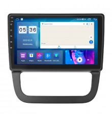 Штатная магнитола Lesko для Volkswagen Jetta V Auto AC 2005-2011 экран 10" 2/32Gb CarPlay 4G Wi-Fi GPS Prime
