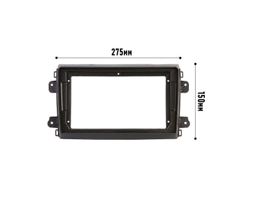 Переходная рамка Fiat Ducato 2021+ (7877) 9"