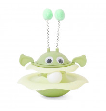 Игрушка Taotaopets 014435 для кота интелектуальная Неваляшка Green