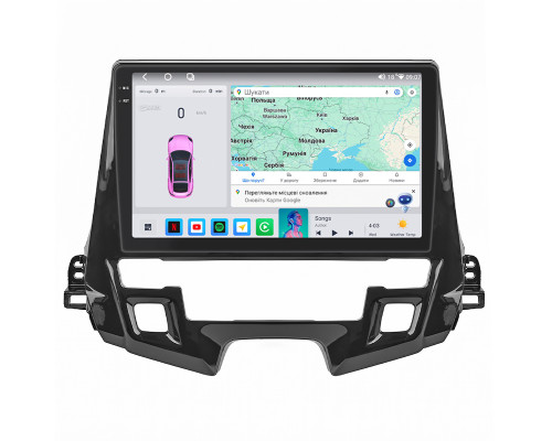 Штатная магнитола Lesko для Honda Odyssey V Рестайлинг 2017-2020 экран 10" 4/64 QLED CarPlay 4G Wi-Fi GPS 360 Prime
