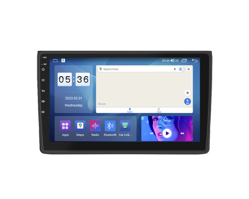 Штатная магнитола Lesko для Fiat Ducato II 2006-2011 экран 9" 2/32Gb CarPlay 4G Wi-Fi GPS Prime