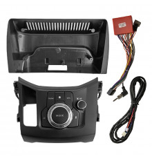 Переходной штатный комплект с проводкой Mazda CX-5 2021+ 10,1" (5438)