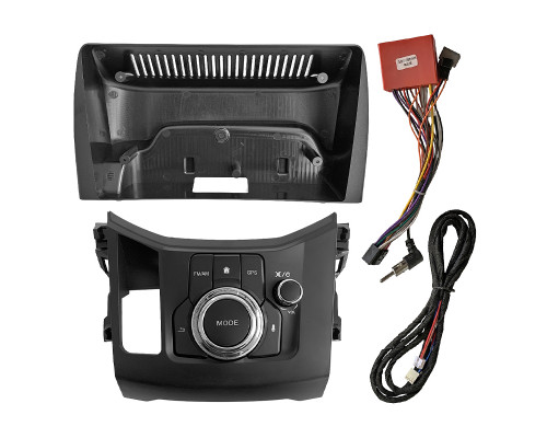 Переходной штатный комплект с проводкой Mazda CX-5 2021+ 10,1" (5438)