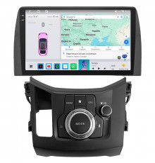 Штатная магнитола Lesko для Mazda CX-5 II Рестайлинг 2021-н.в экран 10" 4/64 QLED CarPlay 4G Wi-Fi GPS 360 Prime