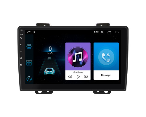 Штатная магнитола Lesko для Ford Fiesta  2001-2005 экран 9" 1/16Gb Wi-Fi GPS Base