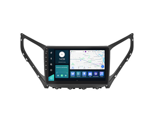Штатная магнитола Lesko для Hyundai Grandeur V ver. 2 2014-2016 экран 9" 4/32Gb 4G Wi-Fi GPS Top