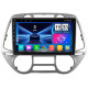 Штатная магнитола Lesko для Hyundai i20 I Auto A/C 2008-2012 экран 9" 1/16Gb Wi-Fi GPS Base