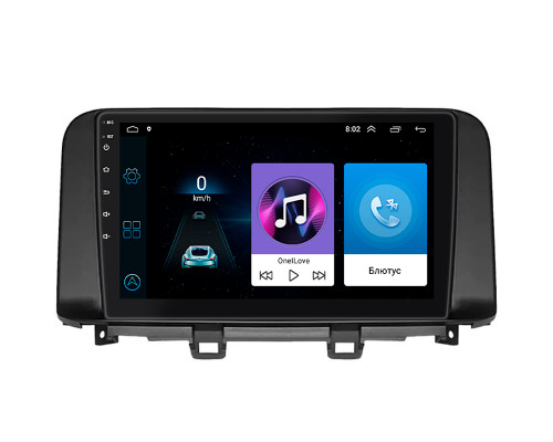 Штатная магнитола Lesko для Hyundai Kona I 2017-2020 экран 10" 1/16Gb Wi-Fi GPS Base