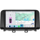 Штатная магнитола Lesko для Hyundai Kona I 2017-2020 экран 10" 4/64 QLED CarPlay 4G Wi-Fi GPS 360 Prime