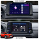 Штатная магнитола Lesko для Hyundai Kona I 2017-2020 экран 10" 4/32Gb 4G Wi-Fi GPS Top