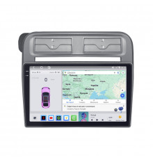 Штатная магнитола Lesko для Fiat Linea  2006-2018 экран 9" 4/64 QLED CarPlay 4G Wi-Fi GPS 360 Prime