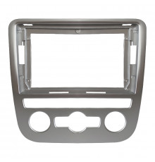 Переходная рамка Volkswagen Scirocco 2009-2014 Auto AC (7560) 9" Silver