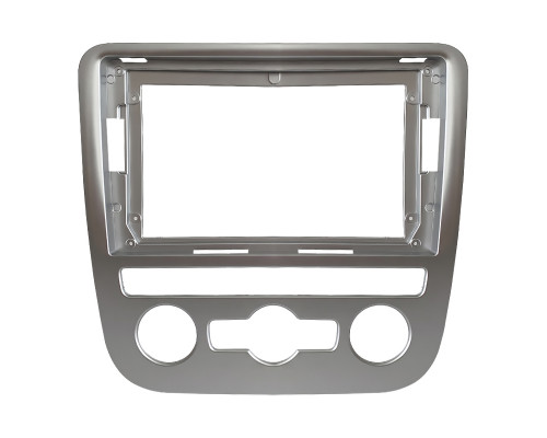 Переходная рамка Volkswagen Scirocco 2009-2014 Auto AC (7560) 9" Silver