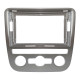 Переходная рамка Volkswagen Scirocco 2009-2014 Auto AC (7560) 9" Silver