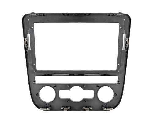 Переходная рамка Volkswagen Scirocco 2009-2014 Auto AC (7560) 9" Silver