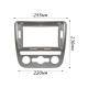 Переходная рамка Volkswagen Scirocco 2009-2014 Auto AC (7560) 9" Silver