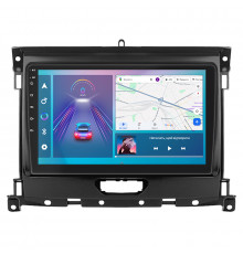 Штатная магнитола Lesko для Ford Ranger III Рестайлинг 2 2019-2023 экран 9" 4/64Gb CarPlay 4G Wi-Fi GPS Prime