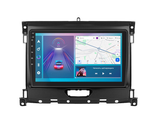 Штатная магнитола Lesko для Ford Ranger III Рестайлинг 2 2019-2023 экран 9" 4/64Gb CarPlay 4G Wi-Fi GPS Prime