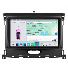 Штатная магнитола Lesko для Ford Ranger III Рестайлинг 2015-2019 экран 9" 4/64Gb CarPlay 4G Wi-Fi GPS Prime