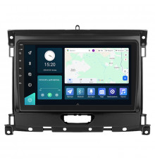 Штатная магнитола Lesko для Ford Ranger III Рестайлинг 2015-2019 экран 9" 6/128Gb 4G Wi-Fi GPS Top