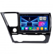 Штатная магнитола Lesko для Honda Civic IX Рестайлинг ver. 2 2013-2017 экран 9" 2/32Gb Wi-Fi GPS Base