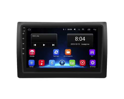 Штатная магнитола Lesko для Fiat Stilo  2001-2007 экран 9" 2/32Gb Wi-Fi GPS Base