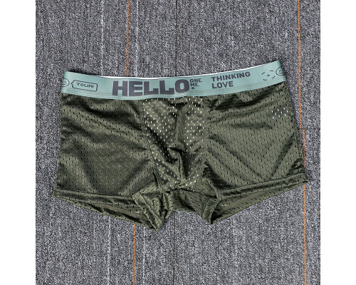 Мужские трусы боксеры PA3229 Army Green M