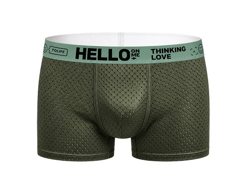 Мужские трусы боксеры PA3229 Army Green XL