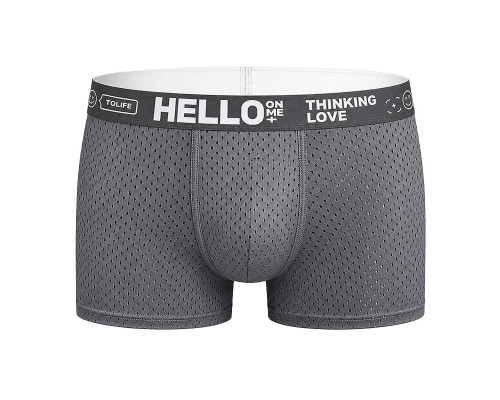 Мужские трусы боксеры PA3229 Gray L