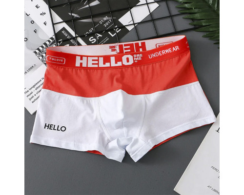 Набор мужских трусов боксеров PB3259 Coral/Gray/Black из 3 шт  XL
