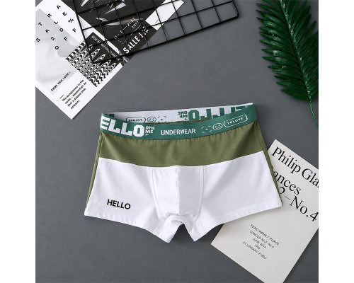 Набор мужских трусов боксеров PB3259 Green/Gray/Black из 3 шт  L