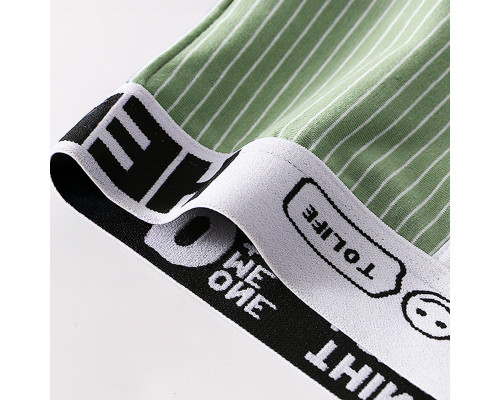 Набор мужских трусов боксеров PC3221 Gray/Green/Blue из 3 шт  XL