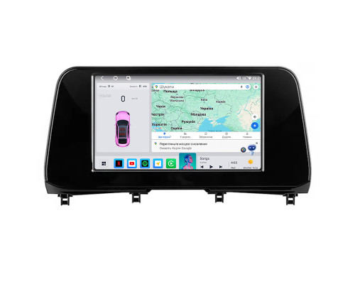 Штатная магнитола Lesko для Lexus RX IV Рестайлинг 2019-н.в. экран 10" 4/64 QLED CarPlay 4G Wi-Fi GPS 360 Prime