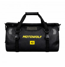 Сумка водонепроницаемая Motowolf MDL0717 для багажника мотоцикла квадроцикла 40 л Black