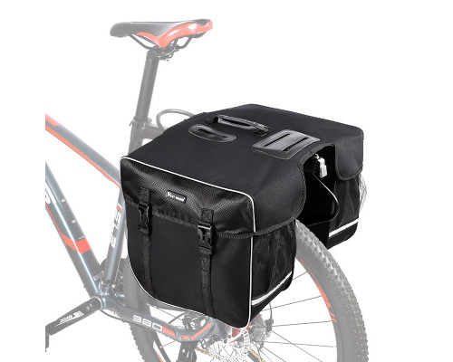 Сумка велосипедная на багажник West Biking 0707238 30L Black