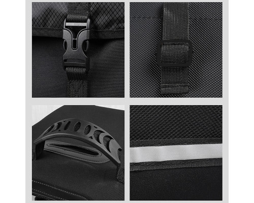 Сумка велосипедная на багажник West Biking 0707238 30L Black