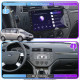 Штатная магнитола Lesko для Ford C-MAX I 2003-2007 экран 9" 4/64Gb CarPlay 4G Wi-Fi GPS Prime