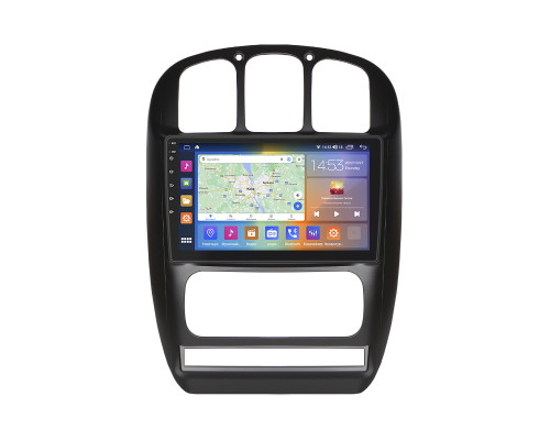 Штатная магнитола Lesko для Chrysler Voyager IV 2000-2004 экран 10" 4/64Gb CarPlay 4G Wi-Fi GPS Prime