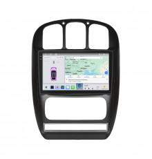 Штатная магнитола Lesko для Chrysler Voyager IV 2000-2004 экран 10" 4/64 QLED CarPlay 4G Wi-Fi GPS 360 Prime