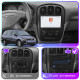 Штатная магнитола Lesko для Chrysler Voyager IV 2000-2004 экран 10" 4/64 QLED CarPlay 4G Wi-Fi GPS 360 Prime