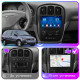 Штатная магнитола Lesko для Chrysler Voyager IV Рестайлинг 2004-2008 экран 10" 2/32Gb Wi-Fi GPS Base