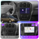 Штатная магнитола Lesko для Chrysler Voyager IV Рестайлинг 2004-2008 экран 10" 4/32Gb 4G Wi-Fi GPS Top