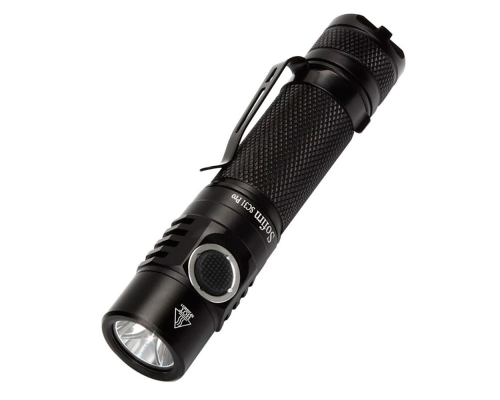 Ліхтарик Sofirn SC31 Pro 6500K SST40 IPX8 2000 Lumen black з акумулятором 18650 (1 х 3000мАг)